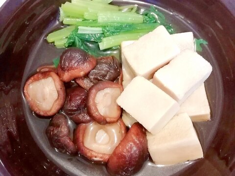 【副菜】高野豆腐の含め煮【簡単】